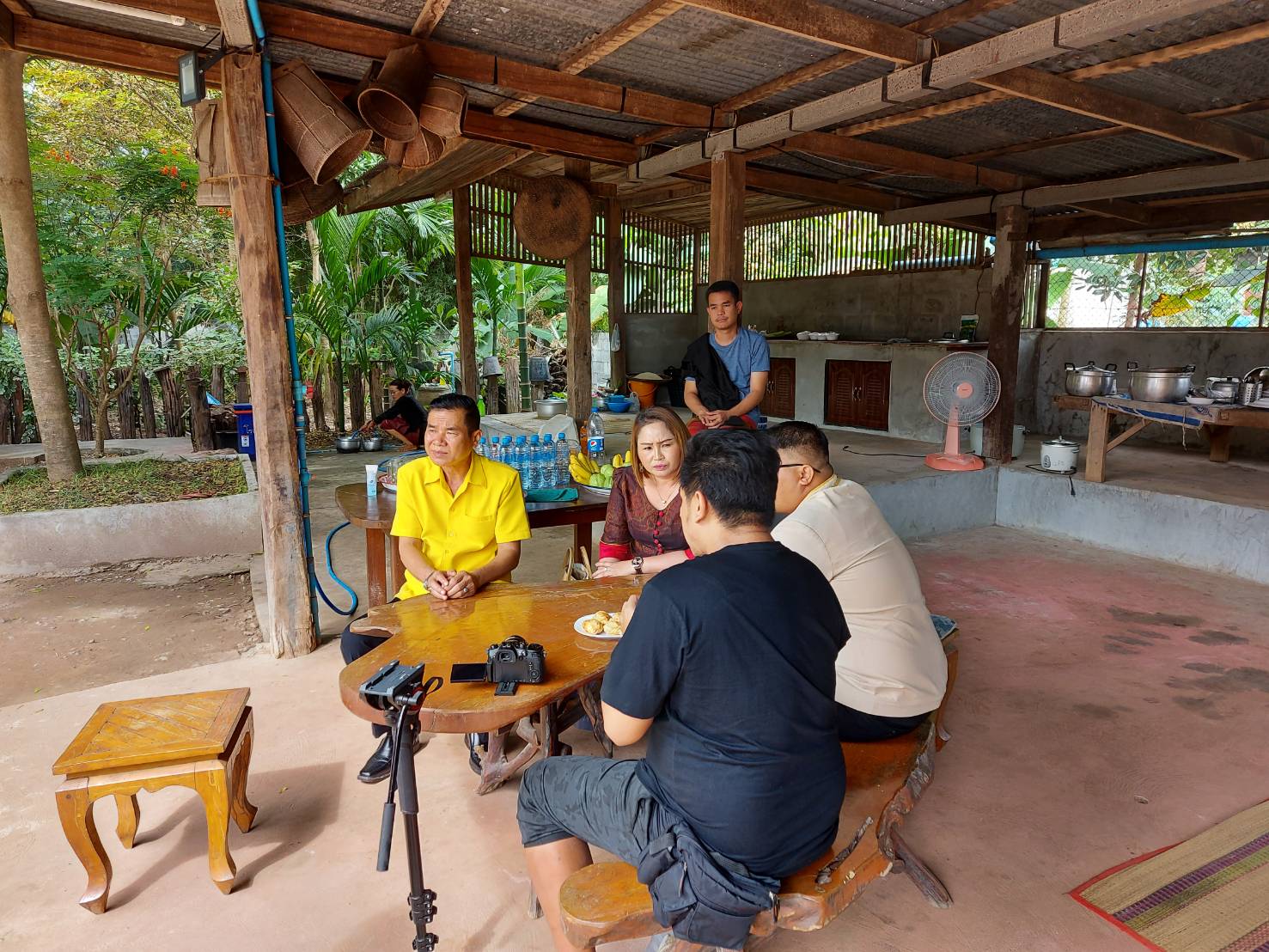 ติดตามสนับสนุนการดำเนินงาน ผู้ผลิต ผู้ประกอบการ OTOP กลุ่มเป้าหมายประเภทผ้า