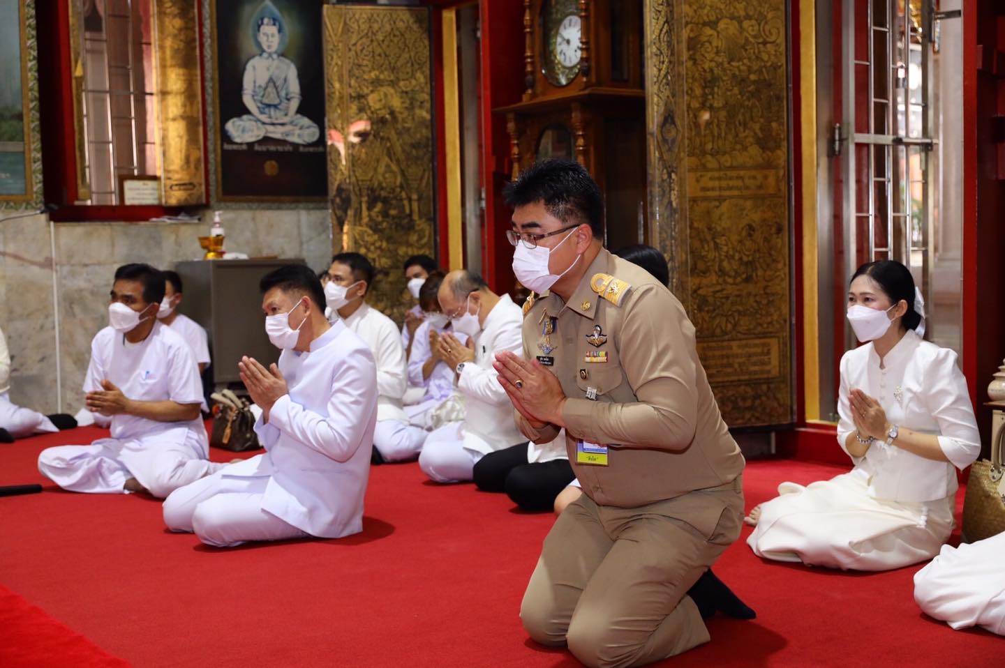 อธิบดี พช. นำคณะผู้บริหาร ข้าราชการ ปฏิบัติธรรมบำเพ็ญจิตตภาวนา ถวายพระพรชัยมงคลแด่สมเด็จพระเจ้าลูกเธอ เจ้าฟ้าพัชรกิติยาภาฯ เพื่อถวายความจงรักภักดีและสำนึกในพระกรุณาธิคุณ และบวชเนกขัมมะบารมี เพื่อธำรงรักษาไว้ซึ่งพระพุทธศาสนาสืบไป