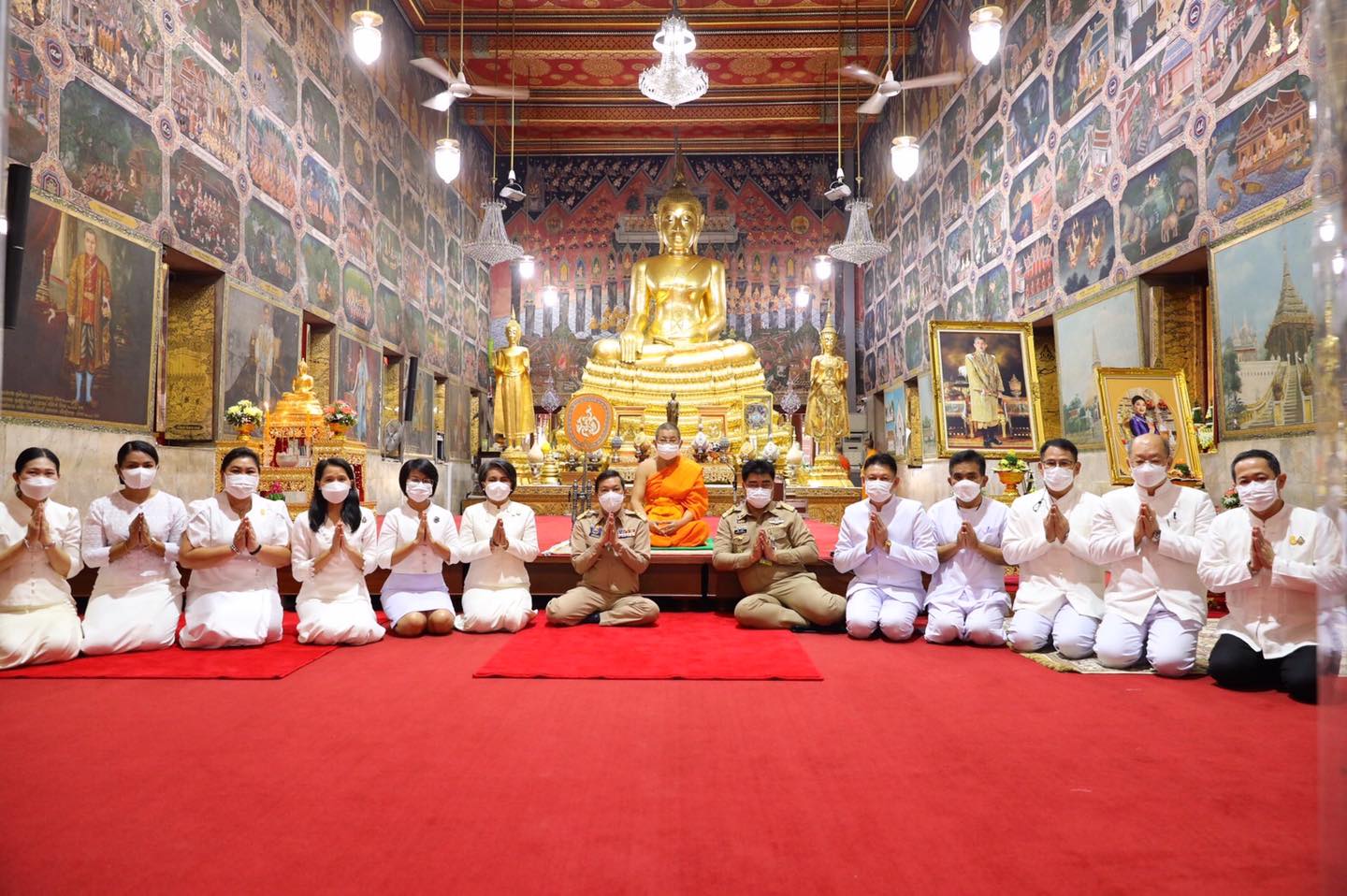 อธิบดี พช. นำคณะผู้บริหาร ข้าราชการ ปฏิบัติธรรมบำเพ็ญจิตตภาวนา ถวายพระพรชัยมงคลแด่สมเด็จพระเจ้าลูกเธอ เจ้าฟ้าพัชรกิติยาภาฯ เพื่อถวายความจงรักภักดีและสำนึกในพระกรุณาธิคุณ และบวชเนกขัมมะบารมี เพื่อธำรงรักษาไว้ซึ่งพระพุทธศาสนาสืบไป