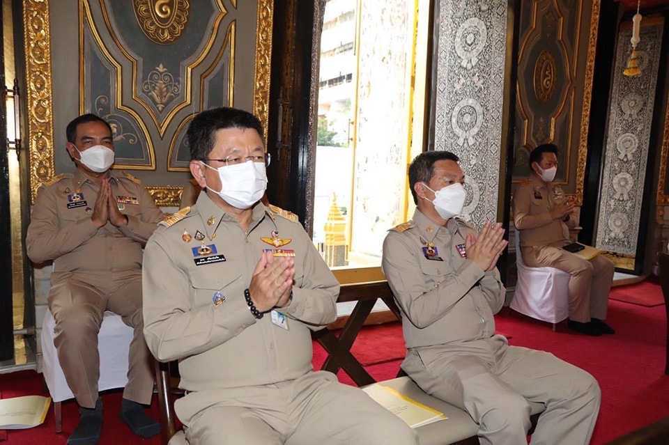 สภว. เข้าร่วมพิธีเจริญพระพุทธมนต์ถวายพระพรแด่สมเด็จพระเจ้าลูกเธอ เจ้าฟ้าพัชรกิติยาภา นเรนทิราเทพยวดี กรมหลวงราชสาริณีสิริพัชร มหาวัชรราชธิดา