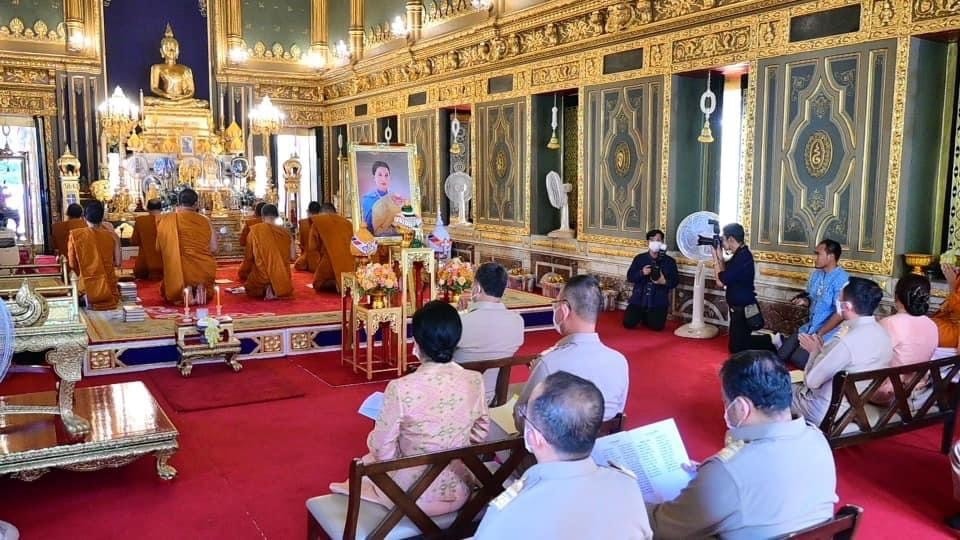 สภว. เข้าร่วมพิธีเจริญพระพุทธมนต์ถวายพระพรแด่สมเด็จพระเจ้าลูกเธอ เจ้าฟ้าพัชรกิติยาภา นเรนทิราเทพยวดี กรมหลวงราชสาริณีสิริพัชร มหาวัชรราชธิดา