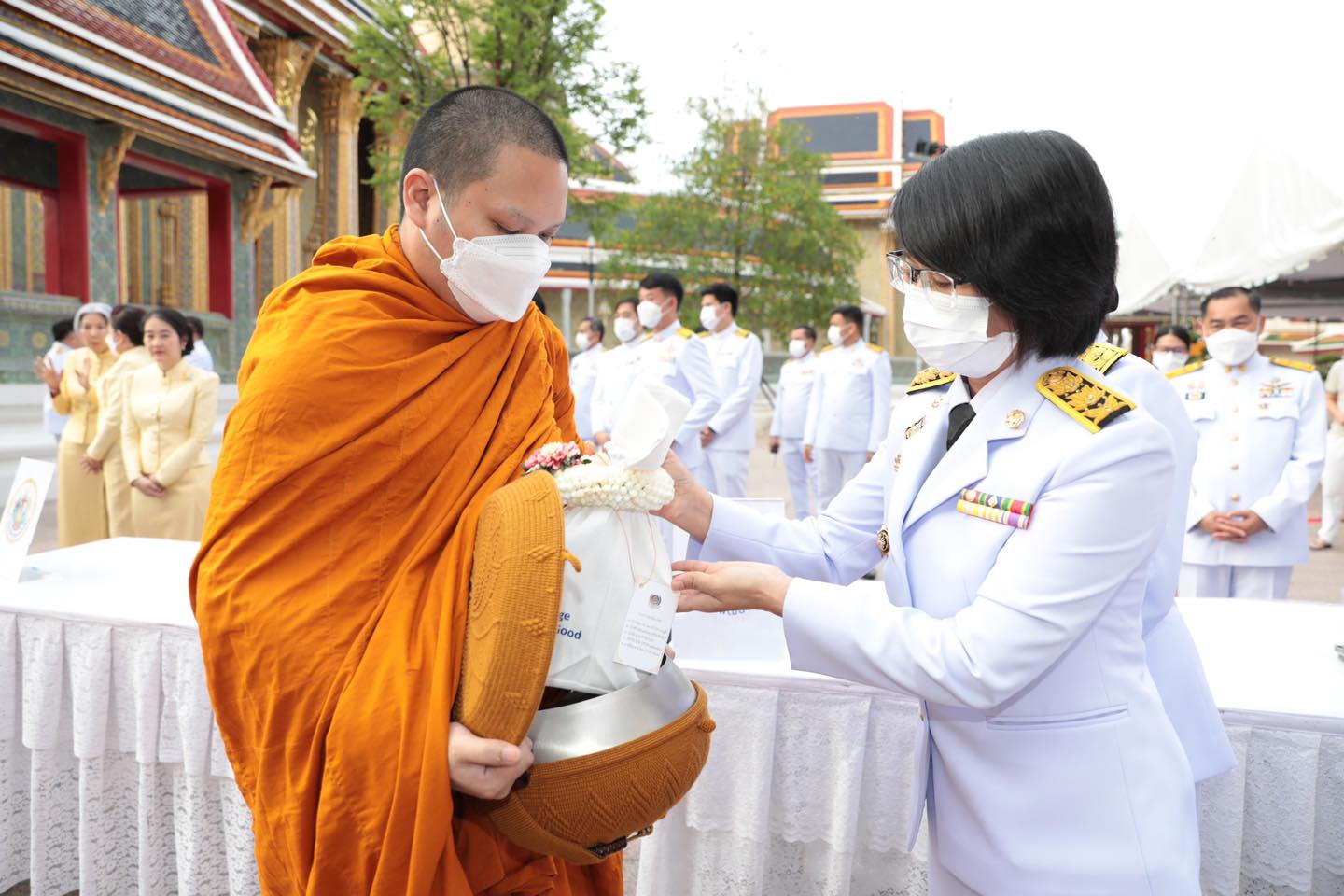 กรมการพัฒนาชุมชน เข้าร่วมพิธีทำบุญเนื่องในวันคล้ายวันสวรรคตสมเด็จพระศรีนครินทราบรมราชชนนี
