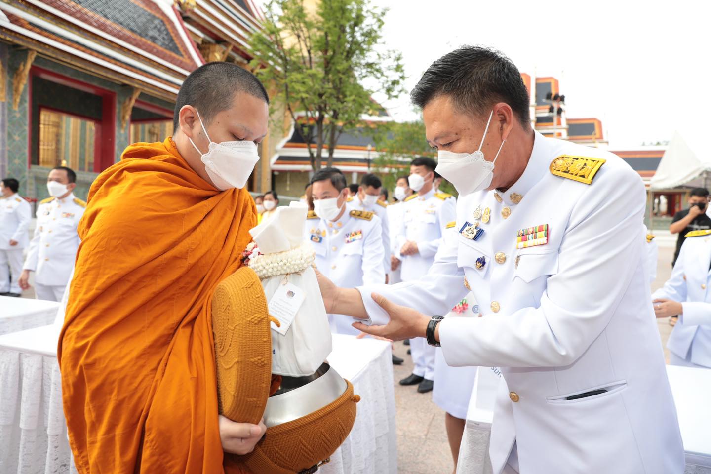 กรมการพัฒนาชุมชน เข้าร่วมพิธีทำบุญเนื่องในวันคล้ายวันสวรรคตสมเด็จพระศรีนครินทราบรมราชชนนี