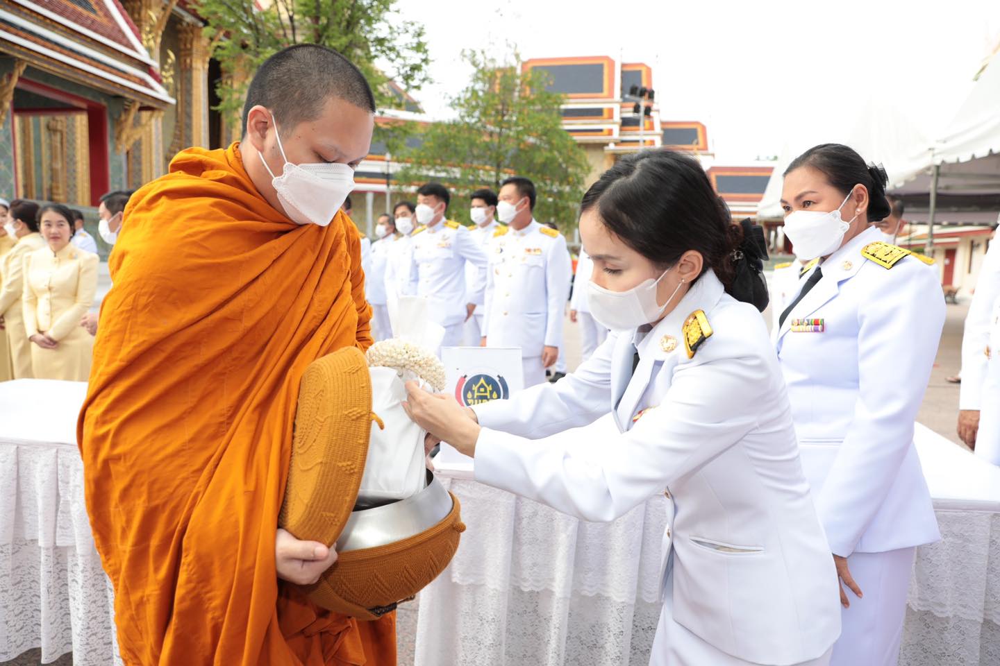 กรมการพัฒนาชุมชน เข้าร่วมพิธีทำบุญเนื่องในวันคล้ายวันสวรรคตสมเด็จพระศรีนครินทราบรมราชชนนี