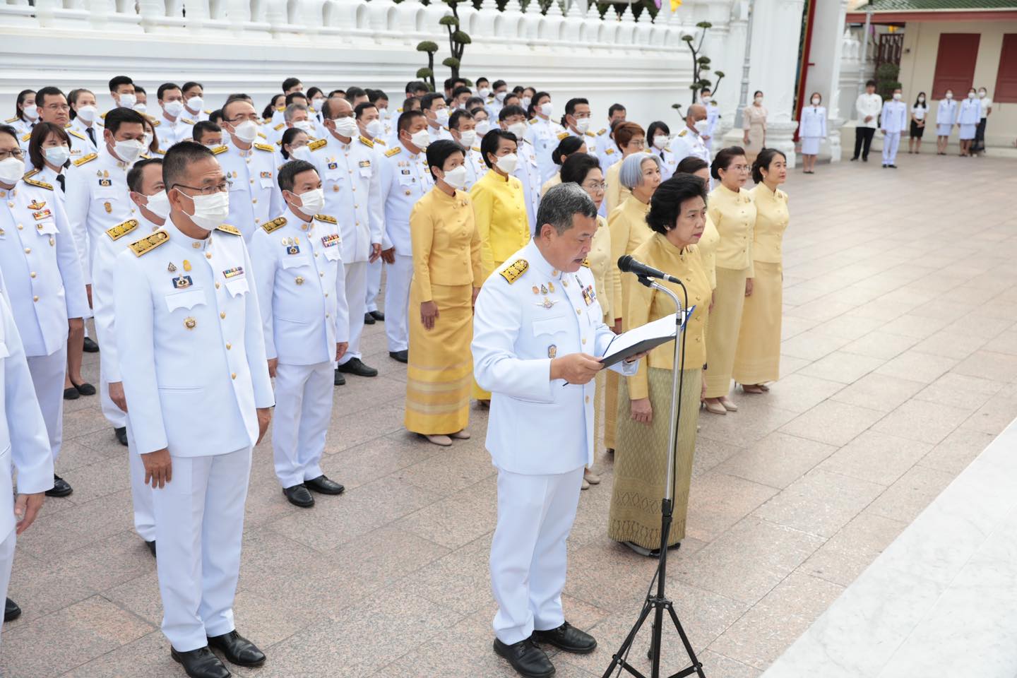 กรมการพัฒนาชุมชน เข้าร่วมพิธีทำบุญเนื่องในวันคล้ายวันสวรรคตสมเด็จพระศรีนครินทราบรมราชชนนี
