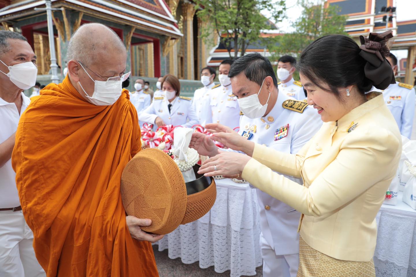 กรมการพัฒนาชุมชน เข้าร่วมพิธีทำบุญเนื่องในวันคล้ายวันสวรรคตสมเด็จพระศรีนครินทราบรมราชชนนี