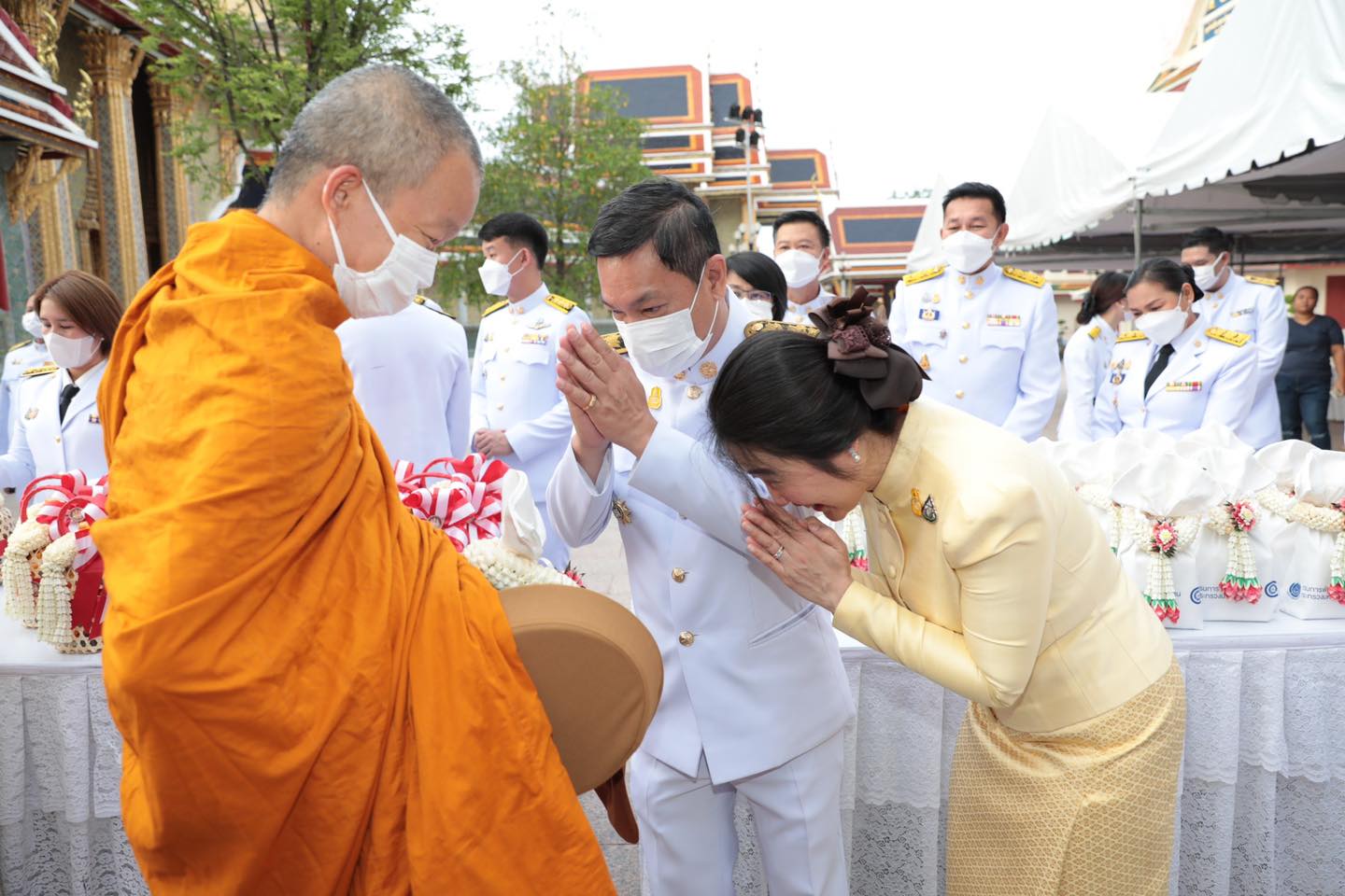 กรมการพัฒนาชุมชน เข้าร่วมพิธีทำบุญเนื่องในวันคล้ายวันสวรรคตสมเด็จพระศรีนครินทราบรมราชชนนี