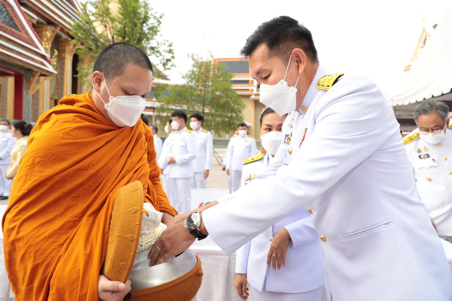 กรมการพัฒนาชุมชน เข้าร่วมพิธีทำบุญเนื่องในวันคล้ายวันสวรรคตสมเด็จพระศรีนครินทราบรมราชชนนี