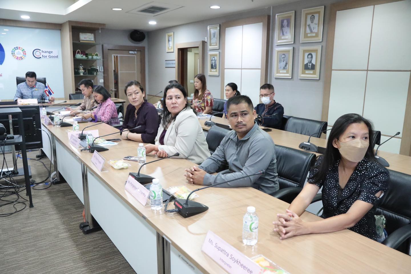 กรมการพัฒนาชุมชน ต้อนรับคณะจากประเทศภูฏาน แลกเปลี่ยนความคิดเห็น ศึกษาดูงานหนึ่งตำบล หนึ่งผลิตภัณฑ์
